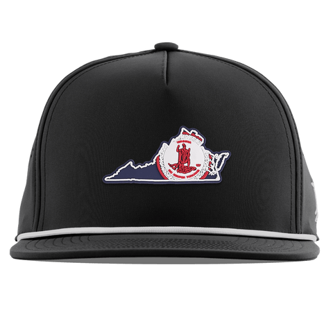 Virginia Patriot Series Flat 5 Panel Rope Black