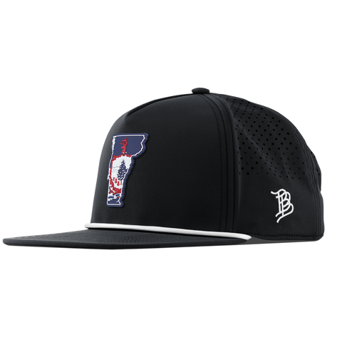 Vermont Patriot Series Flat 5 Panel Rope Black