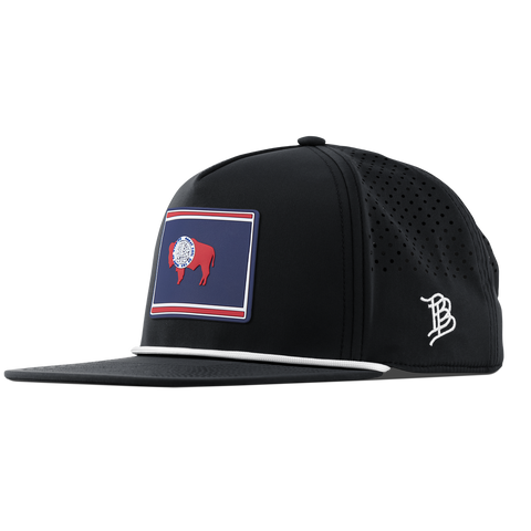 Wyoming Patriot Series Flat 5 Panel Rope Black