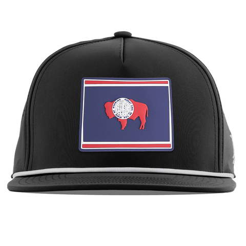 Wyoming Patriot Series Flat 5 Panel Rope Black