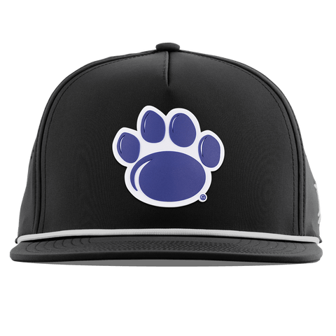 Pennsylvania State University "Penn State Paw" Flat 5 Panel Rope Black