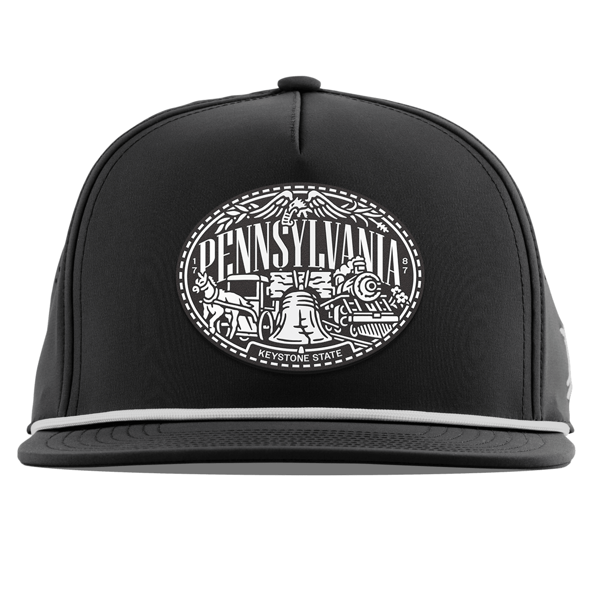 Pennsylvania Traveler Flat 5 Panel Rope Black