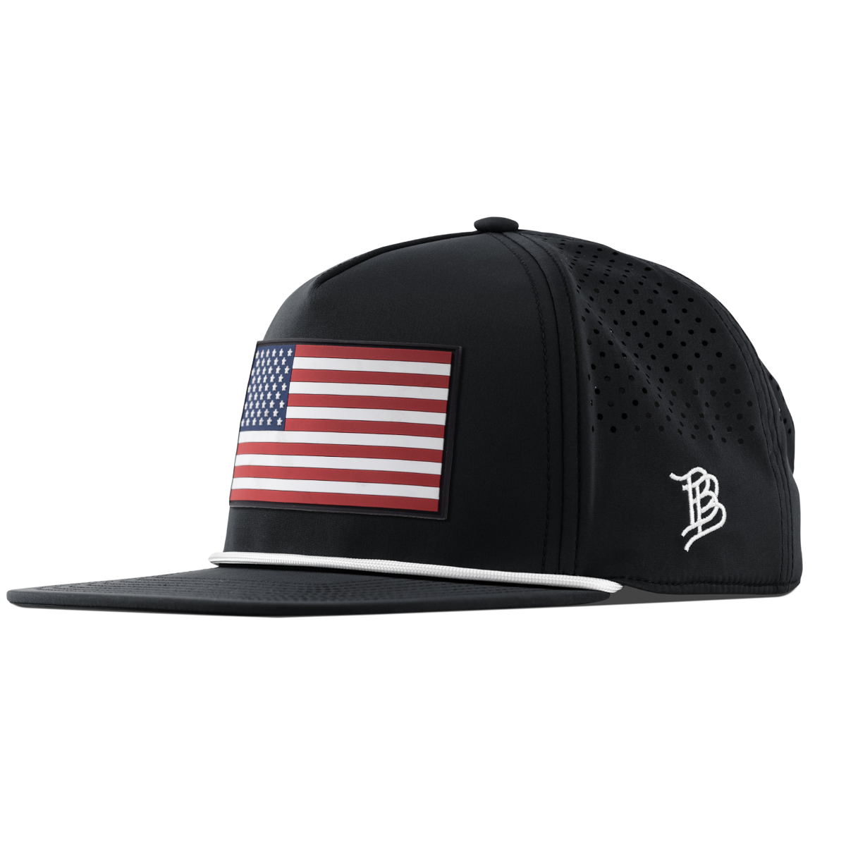 Salute PVC Flat 5 Panel Rope Black