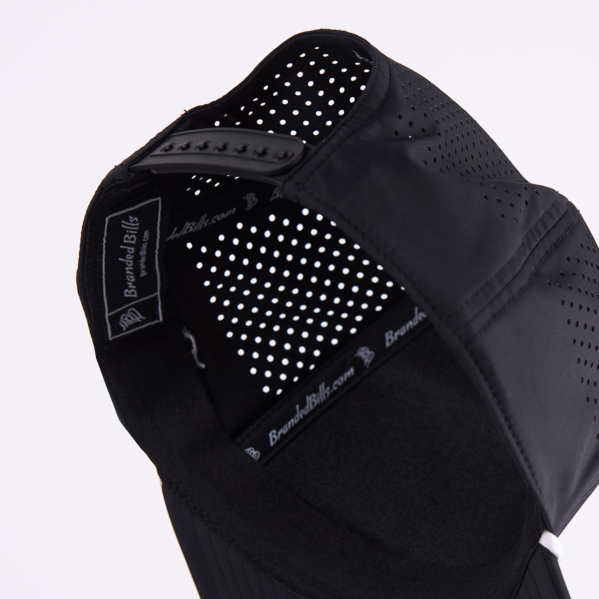 Nevada Vintage Flat 5 Panel Rope Black Snaps