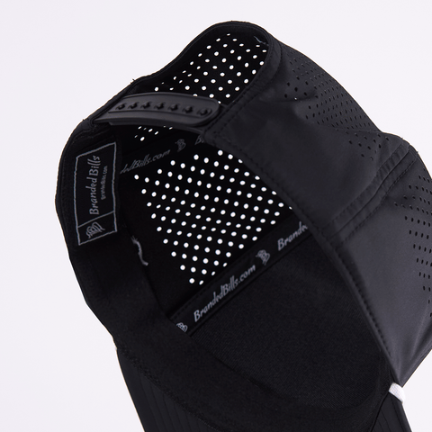Nevada Vintage Flat 5 Panel Rope Black Snaps