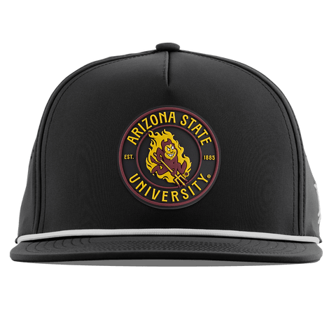 Arizona State University "Sparky's Legacy Dark" Flat 5 Panel Rope Black