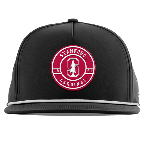 Stanford University "Stanford Seal" Flat 5 Panel Rope Black