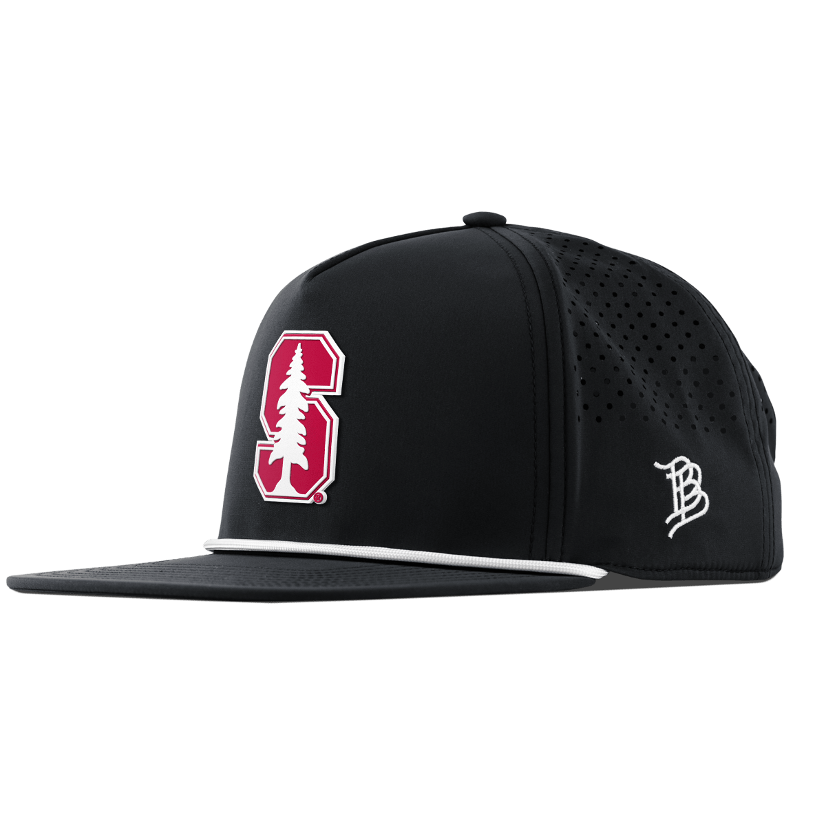 Stanford University "Stanford Team Logo" Flat 5 Panel Rope Black