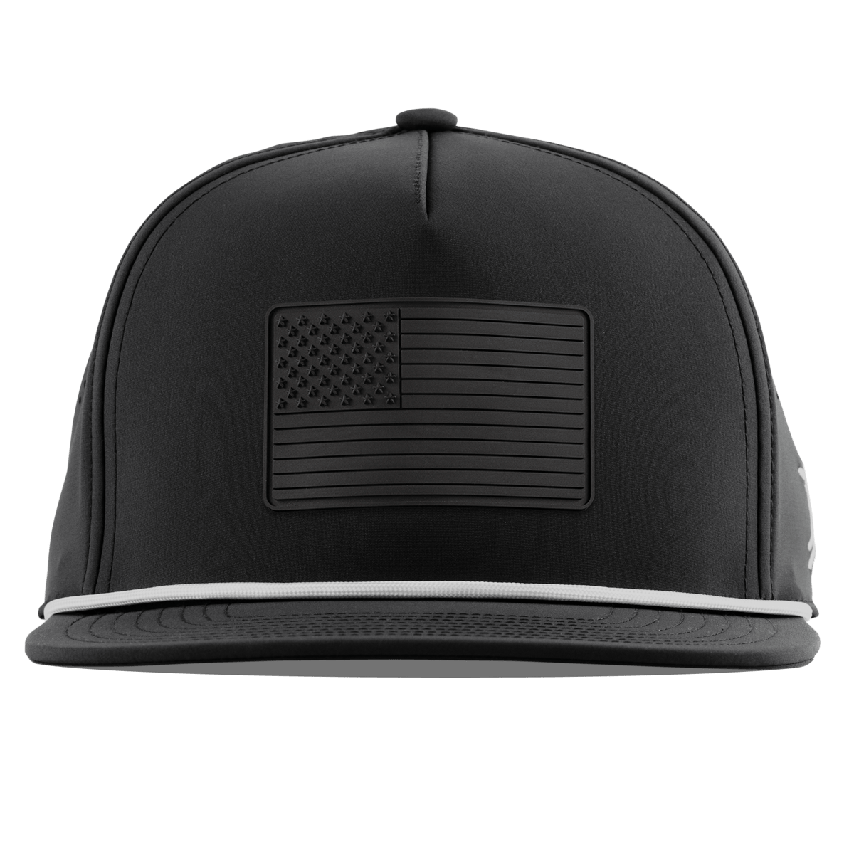 Old Glory Stealth Flat 5 Panel Rope Black