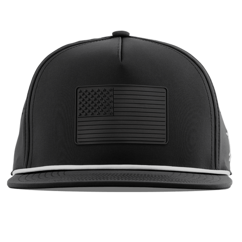 Old Glory Stealth Flat 5 Panel Rope Black