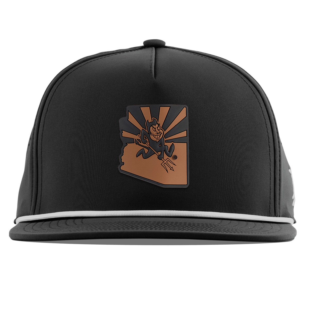 Arizona State University "Sun Devil State" Flat 5 Panel Rope Black
