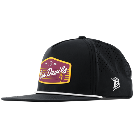 Arizona State University "Sun Devils Football" Flat 5 Panel Rope Black