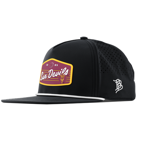Arizona State University "Sun Devils Football" Flat 5 Panel Rope Black