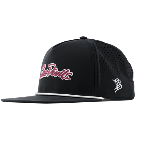 Arizona State University "Sun Devils Script" Flat 5 Panel Rope Black