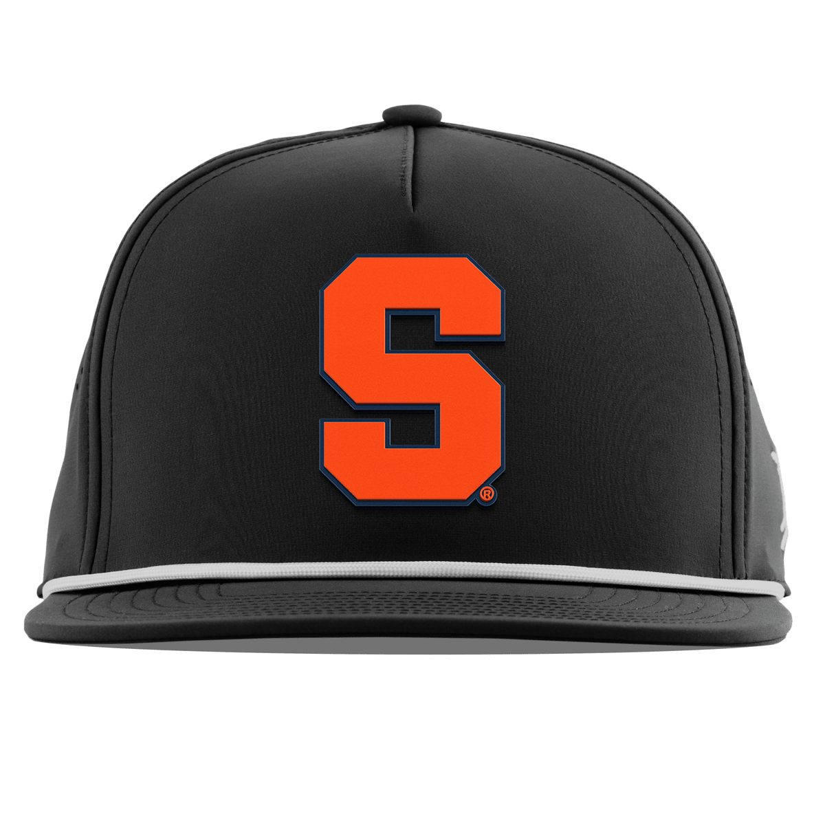 Syracuse University "Syracuse Orange Block" Flat 5 Panel Rope Black