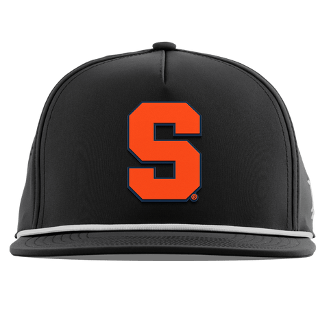 Syracuse University "Syracuse Orange Block" Flat 5 Panel Rope Black