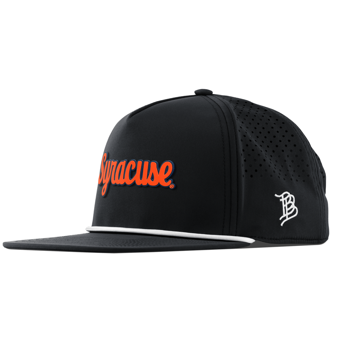 Syracuse University "Syracuse Throwback Script" Flat 5 Panel Rope Black
