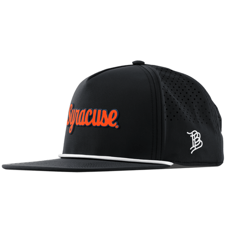 Syracuse University "Syracuse Throwback Script" Flat 5 Panel Rope Black