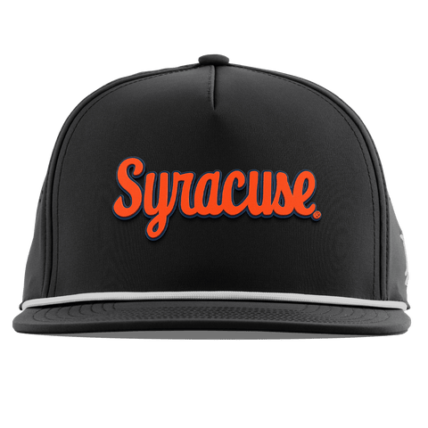 Syracuse University "Syracuse Throwback Script" Flat 5 Panel Rope Black