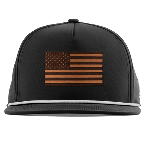 Old Glory Flat 5 Panel Rope Black