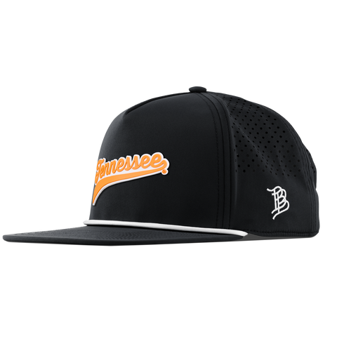 University of Tennessee "Tennessee Script" Flat 5 Panel Rope Black