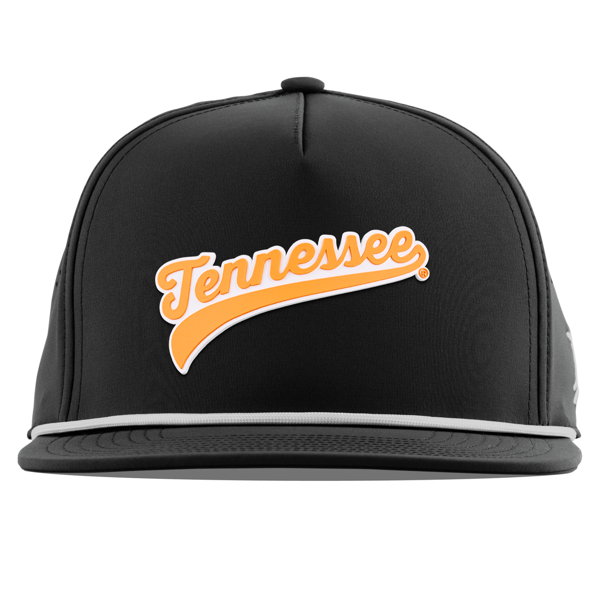 University of Tennessee "Tennessee Script" Flat 5 Panel Rope Black