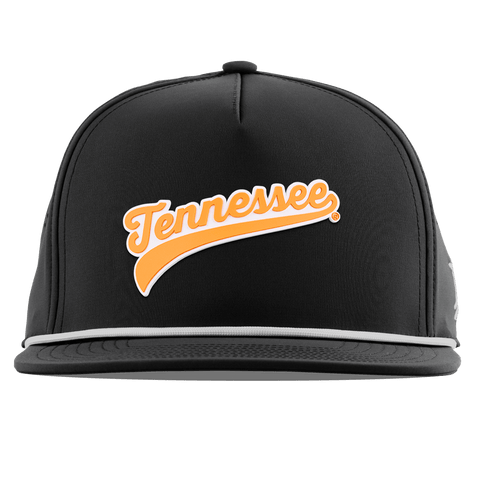 University of Tennessee "Tennessee Script" Flat 5 Panel Rope Black