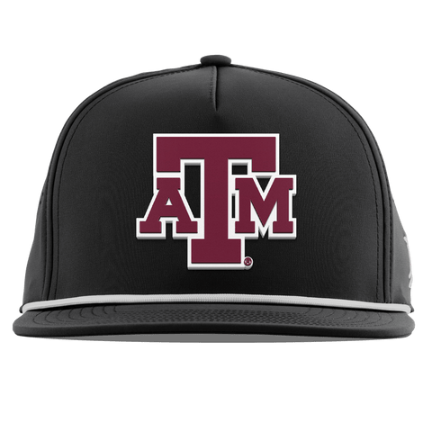 Texas A&M University "Texas A&M Block" Flat 5 Panel Rope Black