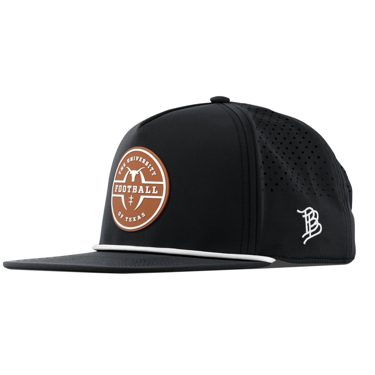 University of Texas "Texas Football Legacy" Legacy Flat 5 Panel Rope Black