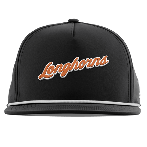 University of Texas "Texas Longhorn Script" Flat 5 Panel Rope Black