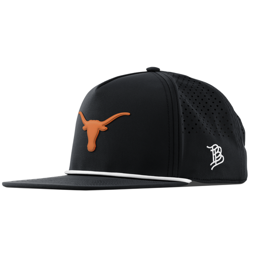 University of Texas "Texas Longhorn" Flat 5 Panel Rope Black