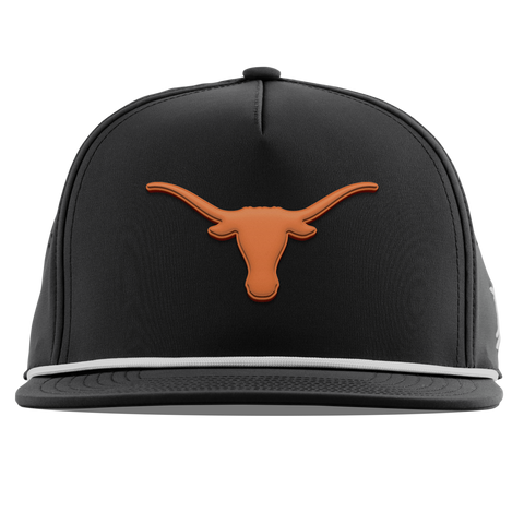 University of Texas "Texas Longhorn" Flat 5 Panel Rope Black