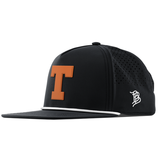 University of Texas "Texas Team Logo" Flat 5 Panel Rope Black