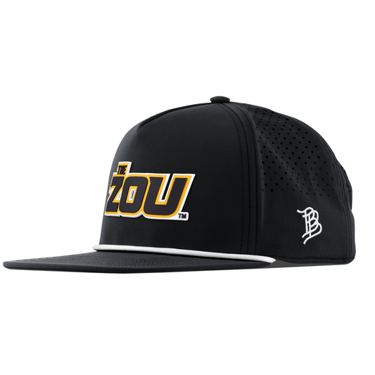 University of Missouri "The Zou" Flat 5 Panel Rope Black