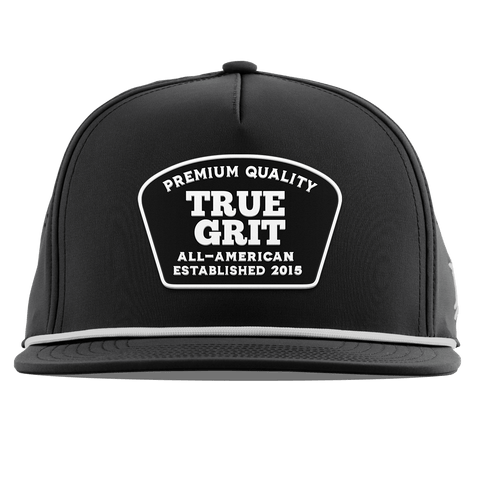 True Grit Flat 5 Panel Rope Black