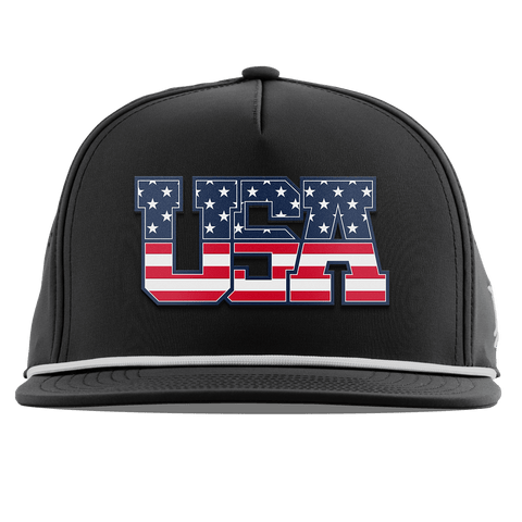 USA Tradition Flat 5 Panel Rope Black