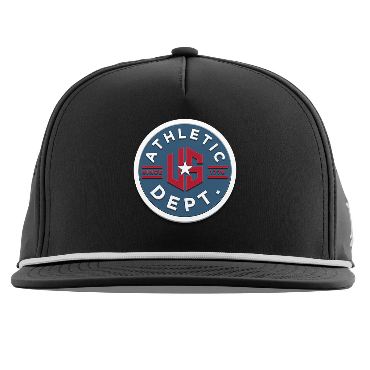 US Athletic Flat 5 Panel Rope Black