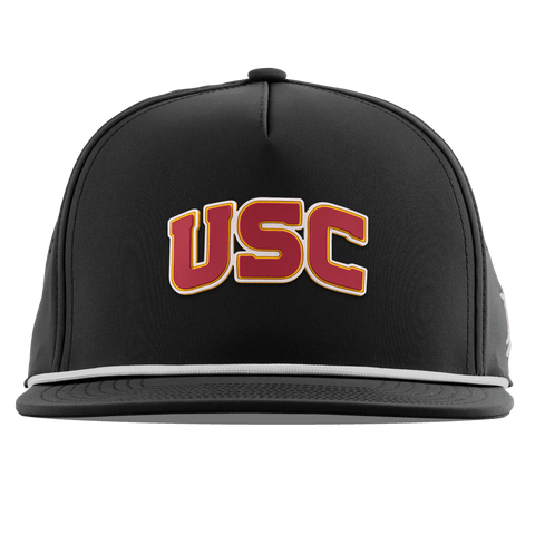 University of Southern California "USC Block" Flat 5 Panel Rope Black