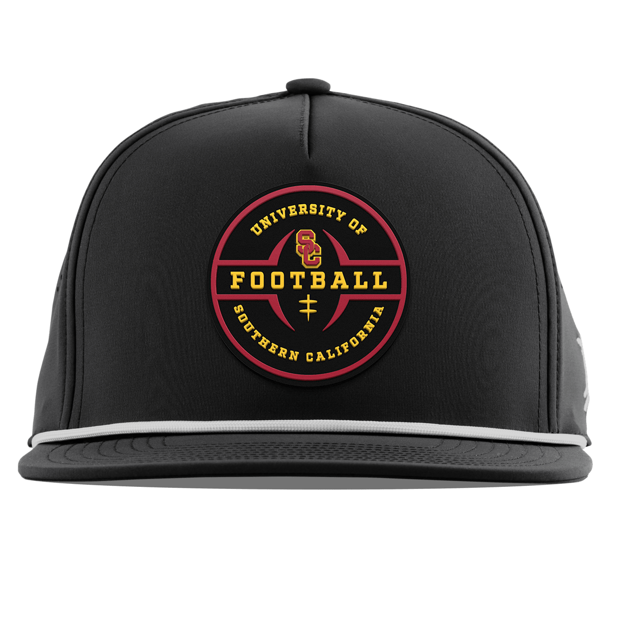 University of Southern California "USC Football Legacy" Flat 5 Panel Rope Black