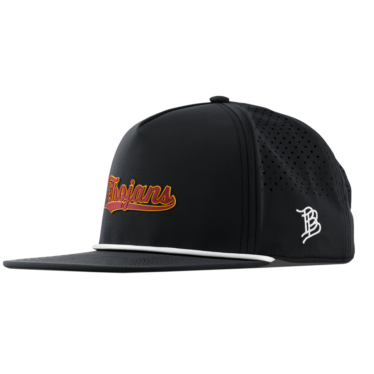 University of Southern California "USC Trojans Script" Flat 5 Panel Rope Black