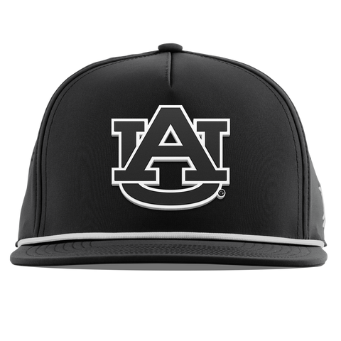 Auburn University "Vintage Auburn Team Logo" Flat 5 Panel Rope Black
