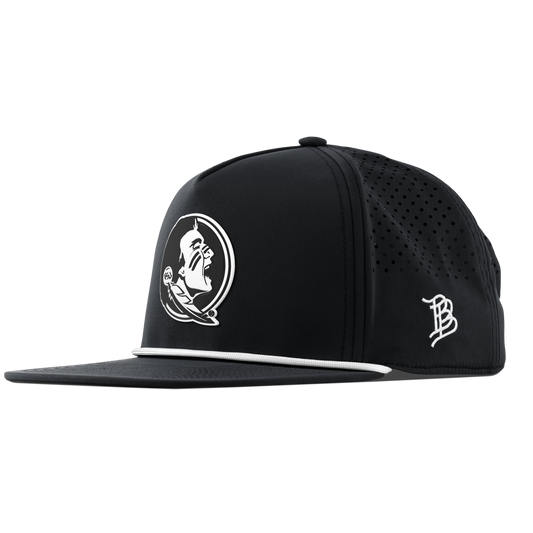 Florida State University "Vintage FSU Team Logo" Flat 5 Panel Rope Vintage Black