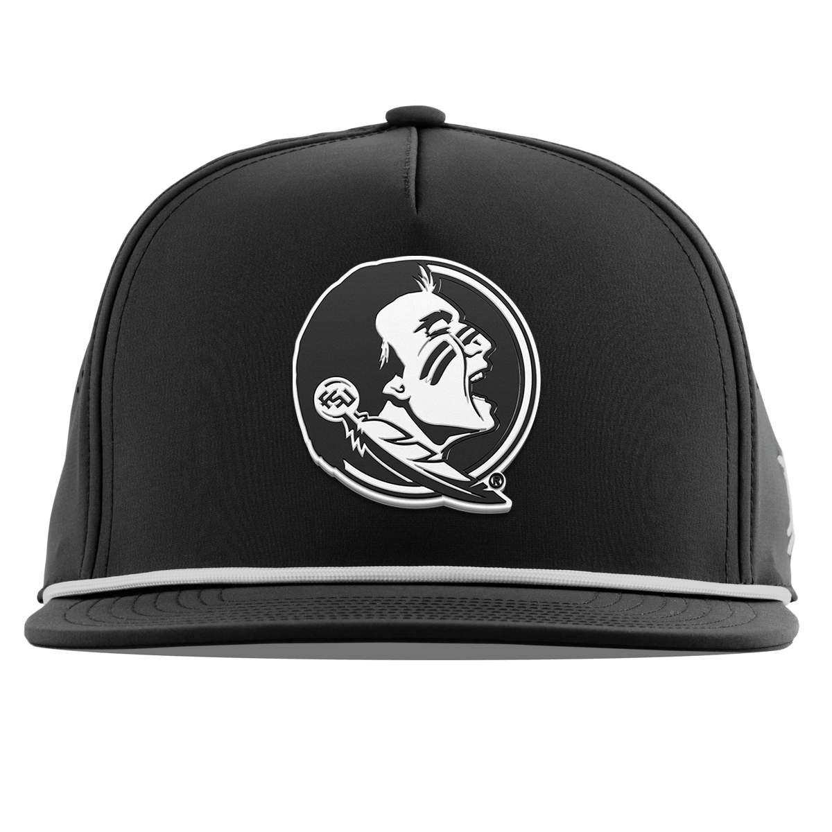 Florida State University "Vintage FSU Team Logo" Flat 5 Panel Rope Vintage Black