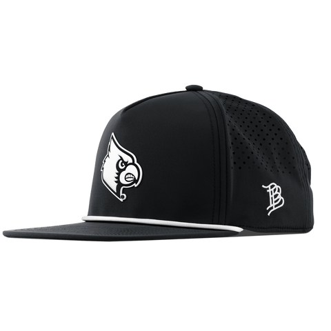 University of Louisville "Vintage Louisville Team Logo" Flat 5 Panel Rope Black