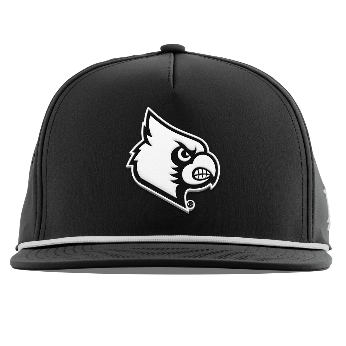 University of Louisville "Vintage Louisville Team Logo" Flat 5 Panel Rope Black