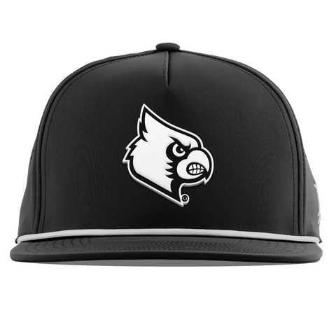 University of Louisville "Vintage Louisville Team Logo" Flat 5 Panel Rope Black