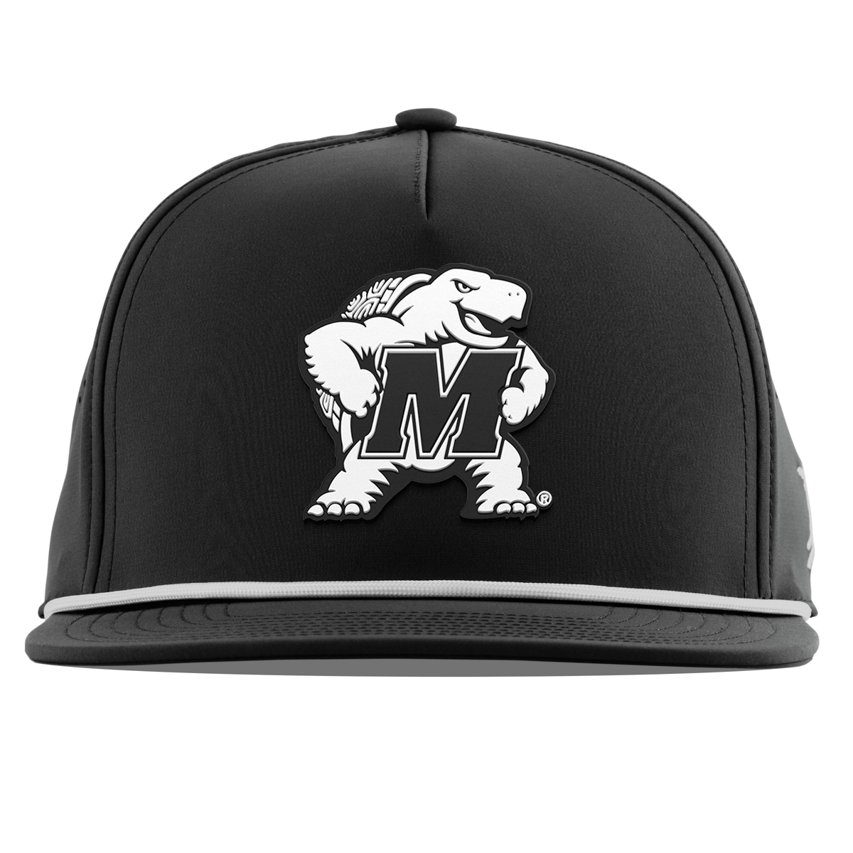 University of Maryland "Vintage Maryland Team Logo" Flat 5 Panel Rope Black