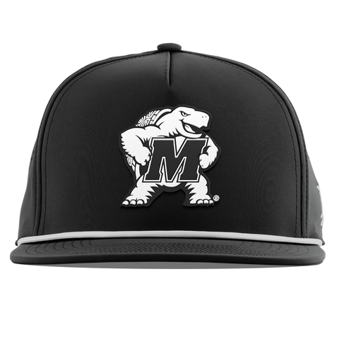 University of Maryland "Vintage Maryland Team Logo" Flat 5 Panel Rope Black
