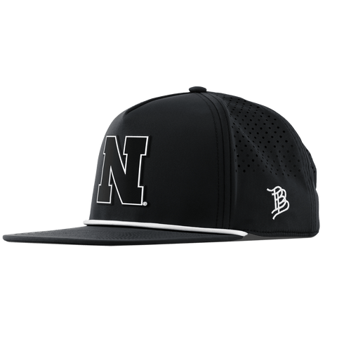 University of Nebraska "Vintage Nebraska Team Logo" Flat 5 Panel Rope Black 