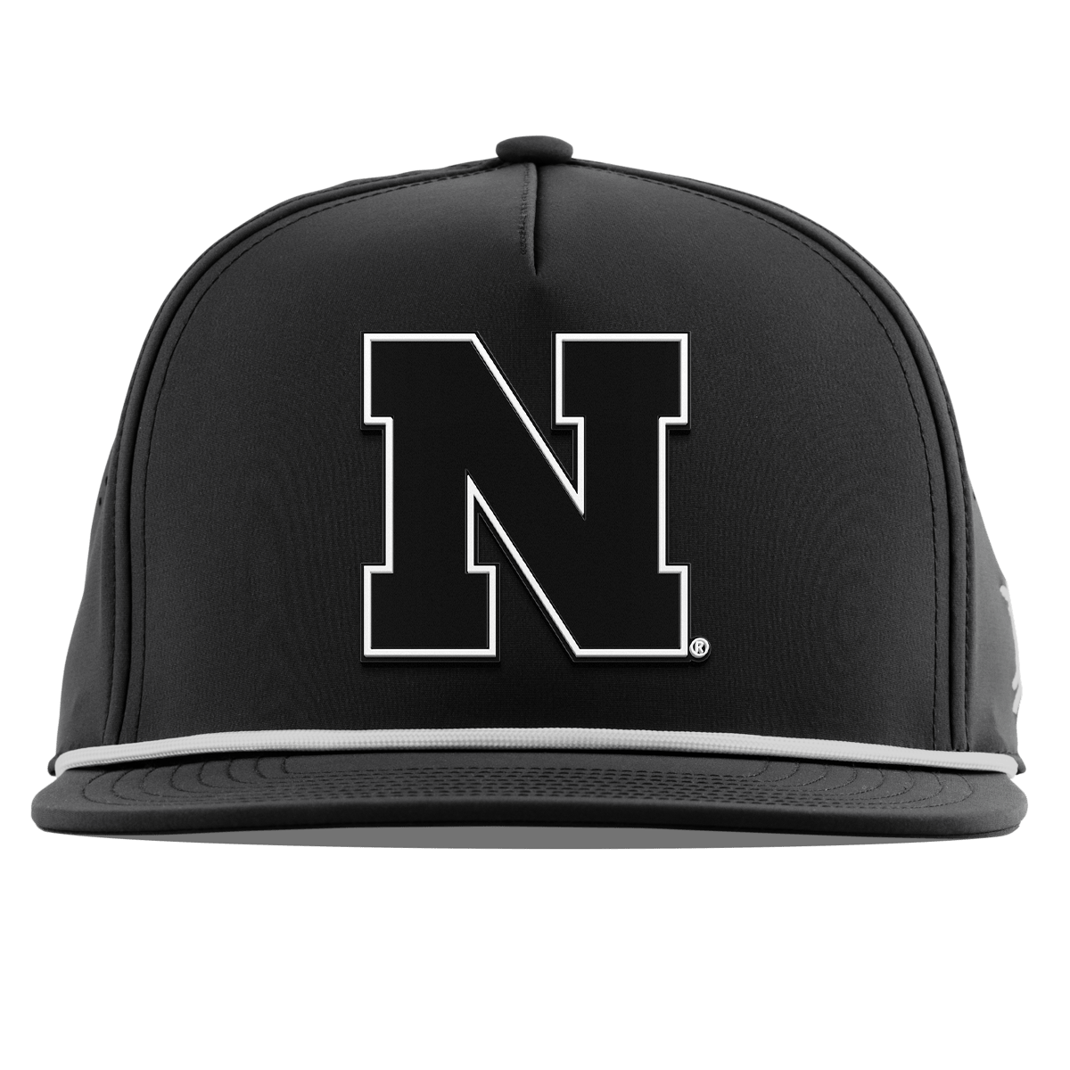 University of Nebraska "Vintage Nebraska Team Logo" Flat 5 Panel Rope Black 